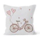 Kit 4 Almofadas Decorativas Own O Amor Mora Aqui Rosa E Marro