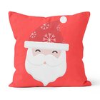 Kit 4 Almofadas Decorativas Own Papai Noel Vermelho - 45x45 Cm