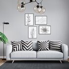 Kit 4 Almofadas Decorativas Own Preto E Branco Listras - 45x4