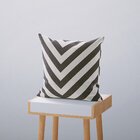 Kit 4 Almofadas Decorativas Own Preto E Branco Listras - 45x4