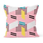 Kit 4 Almofadas Decorativas Own Traços E Poá - 45x45 Cm