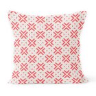 Kit 4 Almofadas Decorativas Own Vermelho E Bege - 45x45 Cm