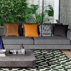 Kit 4 Almofadas Decorativas Own Xadrez Preto E Caramelo - 45x