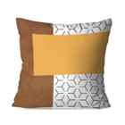 Kit 4 Almofadas Decorativas Padrões Geométricos