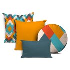 Kit 4 Almofadas Divine Abstrato Único