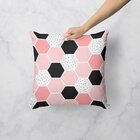 Kit 4 Almofadas Divine Colméia Único