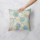 Kit 4 Almofadas Divine Geométrico Bege Único