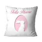 Kit 4 Almofadas Feliz Páscoa Xadrez