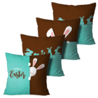 Kit 4 Almofadas Happy Easter