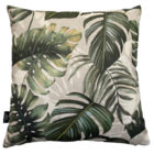 Kit 4 Almofadas Impermeável Folha Costela De Adão Estampa Dig