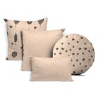 Kit 4 Almofadas Natal Divine Basic Elements Único