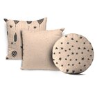 Kit 4 Almofadas Natal Divine Basic Elements Único