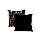 Kit 4 Almofadas Natal Divine Chevron Único