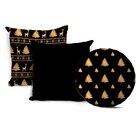 Kit 4 Almofadas Natal Divine Chevron Único