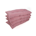 Kit 4 Almofadas Para Cadeira De Bambu Vime - 32