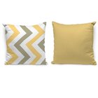 Kit 4 Almofadas Premium Chevron Único