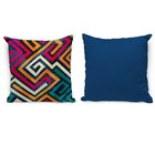 Kit 4 Almofadas Premium Color Abstrato Único