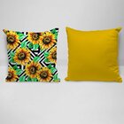 Kit 4 Almofadas Premium Girassol Único