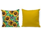 Kit 4 Almofadas Premium Girassol Único