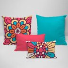 Kit 4 Almofadas Premium Mandalas Único