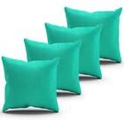 Kit 4 Almofadas Verde 43x43cm Cada
