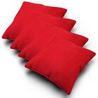 Kit 4 Almofadas Vermelhas 43x43cm Cada