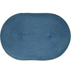 Kit 4 Americano Requinte Liso Para Mesa Oval 30x45cm Navy