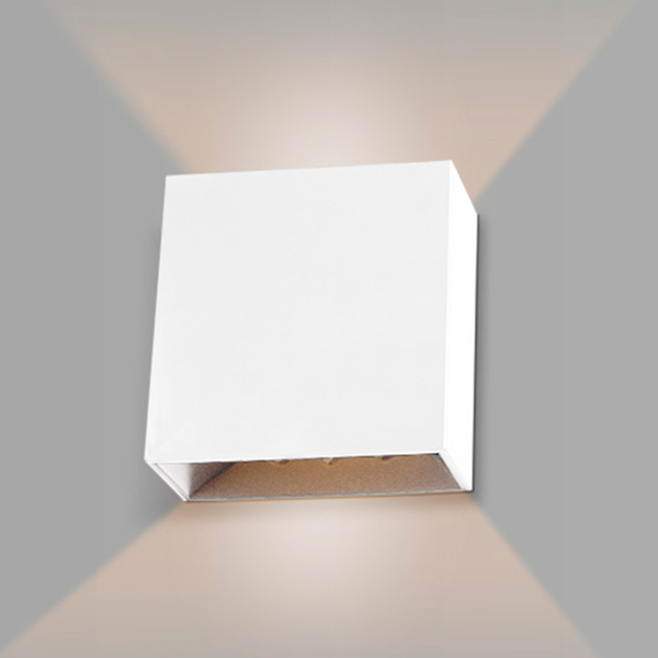 Kit 4 Arandela Astral Multi Efeito 4w 3000k Duplo Facho Ajust