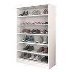 Kit 4 Armários Multiuso Sapateira Bell P04 Mpozenato Branco