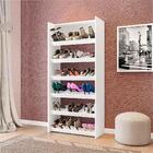 Kit 4 Armários Sapateira Multiuso Paris Branco Lumil Móveis