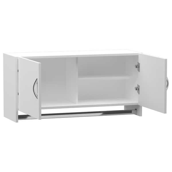 Kit 4 Armários Suspenso+multiuso+largo+baixo Mdf