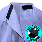 Kit 4 Avental Jaleco Descartável Manga Longa Tnt 40grs Fa Mar