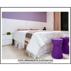 Kit 4 Bancos Sili Colorida Branco