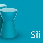 Kit 4 Bancos Sili Colorida Preto