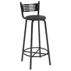 Kit 4 Banqueta Alta Aço Bqt001x4 Preto