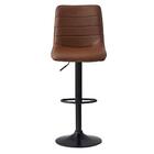 Kit 4 Banqueta Alta Estilo Estofada Com Base Giratória E Regu