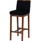 Kit 4 Banqueta Bistrô Berlim Pé Alto Em Madeira Maciça De Euc