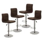 Kit 4 Banqueta Gomos - Café