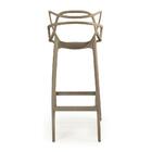 Kit 4 Banquetas Allegra Com Encosto Design Cozinha/bancada -