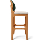 Kit 4 Banquetas Alta Bar Cozinha Sala Jantar Betta L02 Imbuia