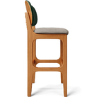 Kit 4 Banquetas Alta Bar Cozinha Sala Jantar Betta L02 Imbuia