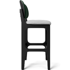 Kit 4 Banquetas Alta Bar Cozinha Sala Jantar Betta L02 Preto