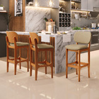 Kit 4 Banquetas Alta Bar Cozinha Sala Jantar Fixa Betta L02 I