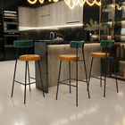 Kit 4 Banquetas Alta Cozinha Sala De Jantar Milão L02 Facto V