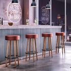 Kit 4 Banquetas Alta Gourmet Sylla Telha