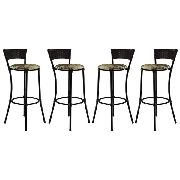 Kit 4 Banquetas Altas Forts Aço Carbono Fibra E Sintética Ace