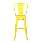 Kit 4 Banquetas Altas Iron Tolix Titan Rivatti Encosto Alto A