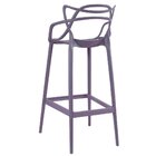 Kit 4 Banquetas Altas Masters Allegra 76 Cm