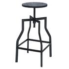 Kit 4 Banquetas Altas Retro Loft Bancada Industrial Turner