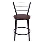 Kit 4 Banquetas Baixa Moderna Com Encosto Area Externa E Inte